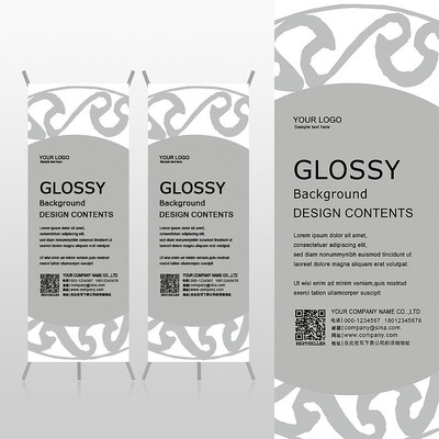 ��Լ�ڰ׻Ҹ��Ż��Ʋ���Xչ�ܱ���psdģ�� PSD