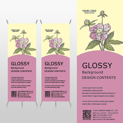 ��ɫС���ߵ�װ������Ʒ���껨��Xչ�ܱ���psdģ�� PSD