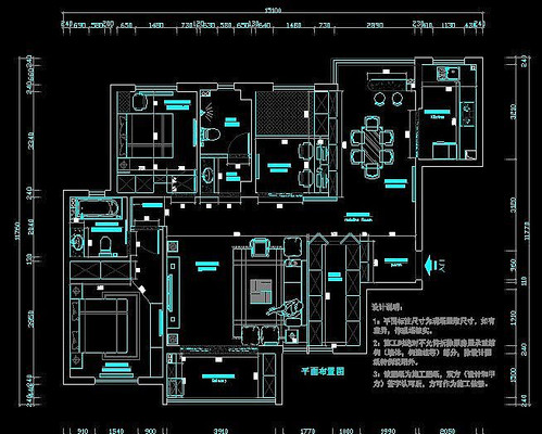 138ƽ��ŷ����װ��ƽ�沼��ͼ CAD