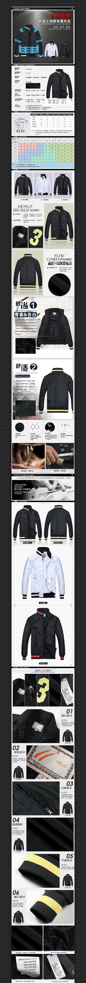 �Ա���װ��������ҳ����ͼģ�� PSD