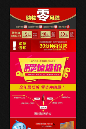 �Ա���è��װ�ۻ�������ҳģ�� PSD