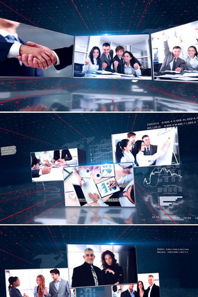 ��ά����Ч����ҵ�Ļ�����չʾaeģ�� aep