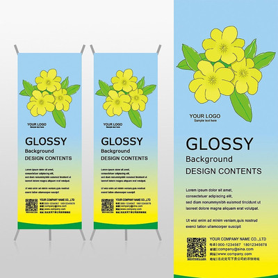 ��������ɫ�廨Xչ�ܱ���psdģ�� PSD