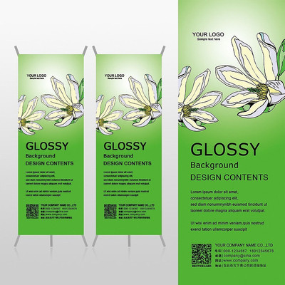 ��Լ��ɫ�廨����Xչ�ܱ���psdģ�� PSD