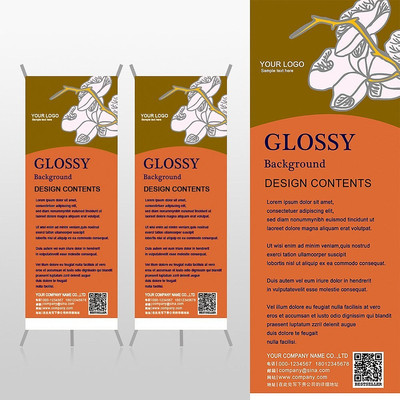 ��໨���Ļ���Ʒxչ�ܱ���psdģ�� PSD