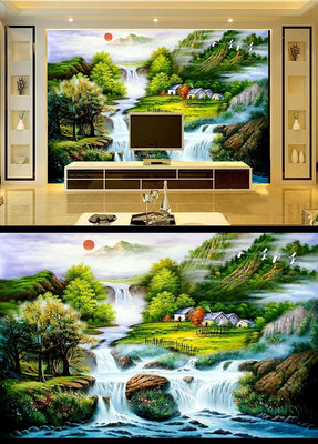 �����ͻ�ͼ���ӱ���ǽ