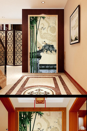 ��ʽ�ŵ����ˮī������ PSD