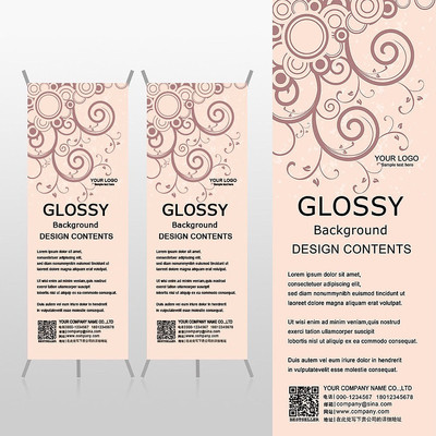 ��ɫ���»��Ƶ��Ʒ�װ��ƷXչ�ܱ���psdģ�� PSD