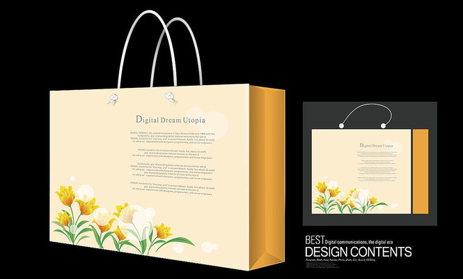 手提袋效果图 手提袋效果图