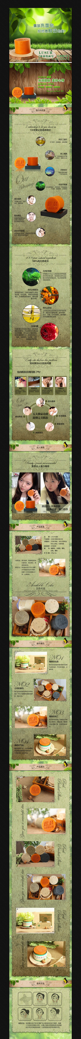 �Ա���������Ʒ����ҳģ�� PSD