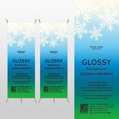 ��ɫѩ������ɫXչ�ܱ���psdģ�� PSD