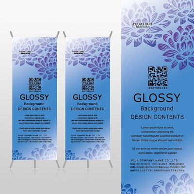 ������ɫ�����ά�벼��xչ�ܱ���psdģ�� PSD