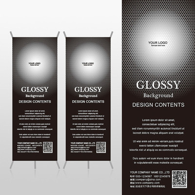 ����ʱ�кڰ�Բ���Ȧxչ�ܱ���psdģ�� PSD