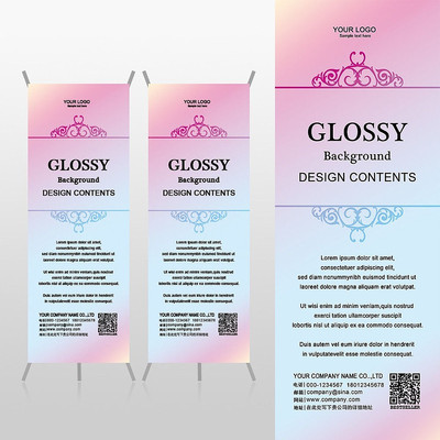 ��Լ����˫ɫ�й��绨��xչ�ܱ���psdģ�� PSD