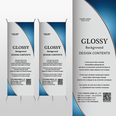 ��Լ��ɫ��ɫ�ʸ�xչ�ܱ���psdģ�� PSD