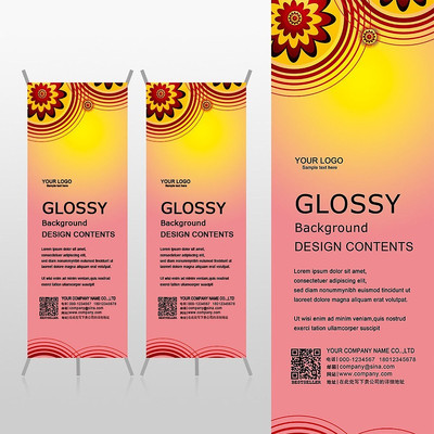 �ɰ��ۺ�ɫ���仨���װ����Xչ�ܱ���psdģ�� PSD