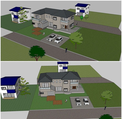 ��ʽ������ͥԺС��԰SUģ�� skp