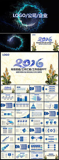 Ƶ2016ƻܽPPTģ