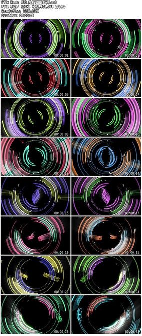 ����������ɫledԲȦԲ�㲨���Ŷ���̨������Ƶ�ز�