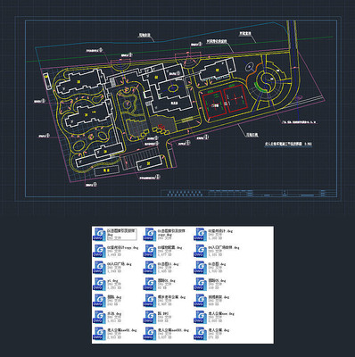 ����Ժȫ��ʩ��CAD�ز� dwg