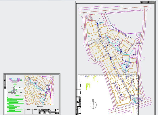 ˮ����ʩ��ͼCAD�ز� dwg