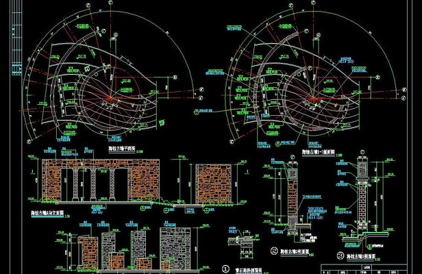 �������а�ǽ���ͼCAD�ز� dwg