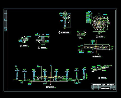 ��ڹ㳡������ʩ��ͼCAD�ز� dwg