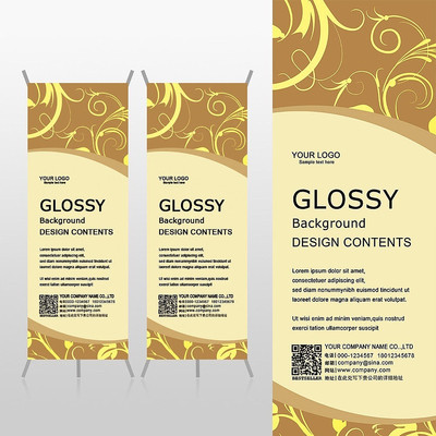 ����ɫ���ƻ��Ʒ�װ����Xչ�ܱ���psdģ�� PSD