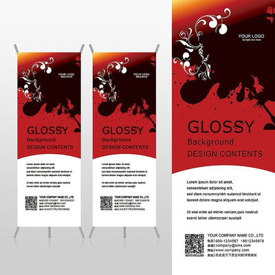 ��ɫī�����ɫ���ƻ���Xչ�ܱ���psdģ�� PSD