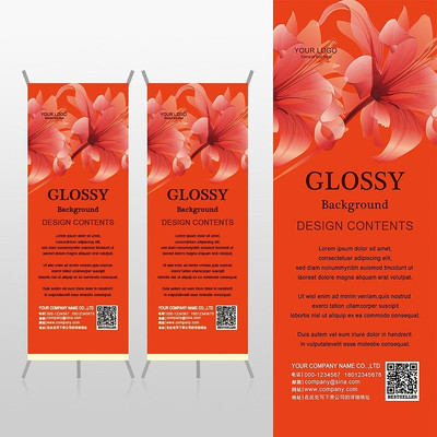 ��ɫ�ʻ����ܻ���Ů�Ի���Xչ�ܱ���psdģ�� PSD