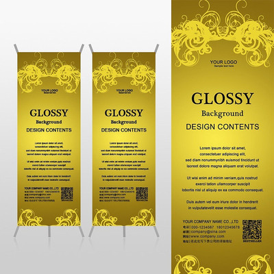 ��ɫŷʽ�߿�Xչ�ܱ���psdģ�� PSD