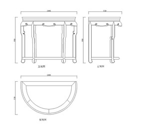 �����ľ�����ư�Բ��CAD�ز� dwg