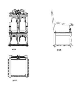����ŷʽ����CAD�ز� dwg