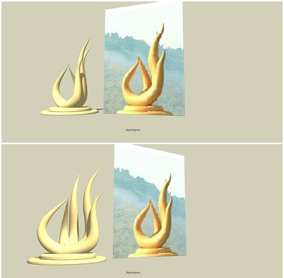 ��ɫ�����������SUģ�� skp