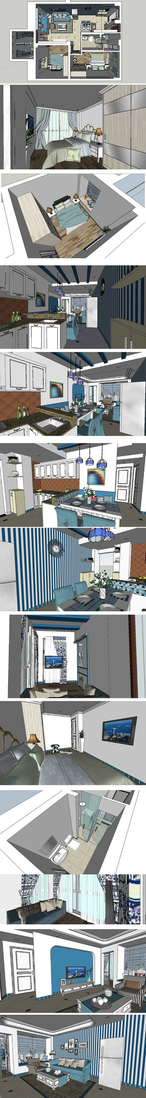 ���к����ڲ�ͼ��ʦSUģ�� skp