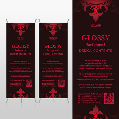 ��ɫ���ű߿�ߵ��������ֻ���Xչ�ܱ���psdģ�� PSD