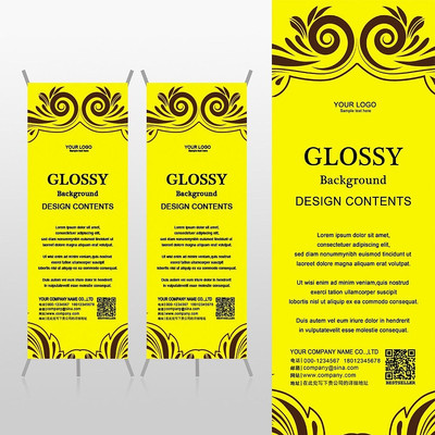 ��ɫ�й��縴�ű߿�Ƶ���ݲ���Xչ�ܱ���psdģ�� PSD