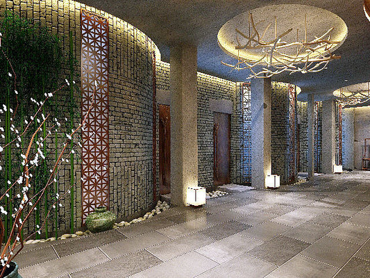 ��ʽ��¥�ߵ�3DЧ���ز�����