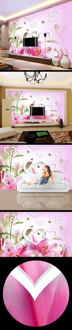 �ٺϻ����仨��3d����ǽ