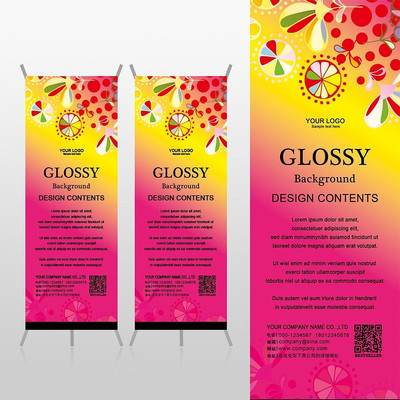 ��ʱ�в�ɫ��ͯĸӤ���׶�԰xչ�ܱ���psdģ�� PSD