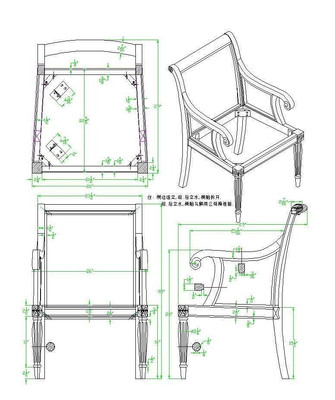 ʵľ���Ʒ���ͷ������CAD�ز� dwg