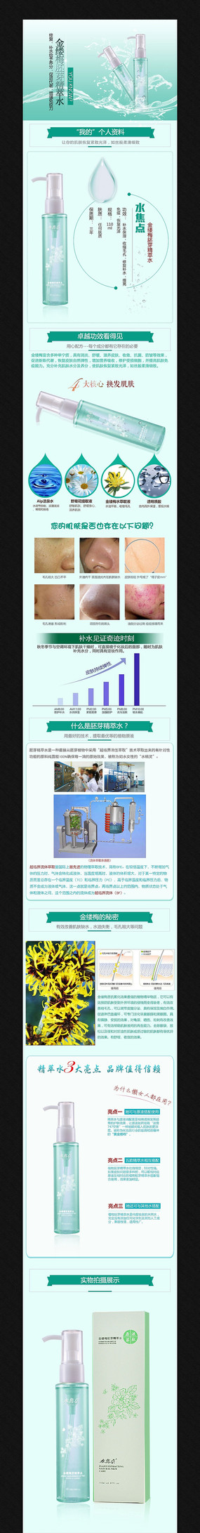 �Ա���ʪ��ױƷ����ҳ PSD