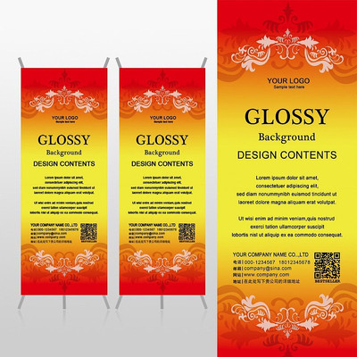 ϲ���ɫ����߿���Ʒ����Xչ�ܱ���psdģ�� PSD