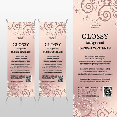 ��ɫ���»��Ƶ��Ʒ�װ��Ʒ����Xչ�ܱ���psdģ�� PSD