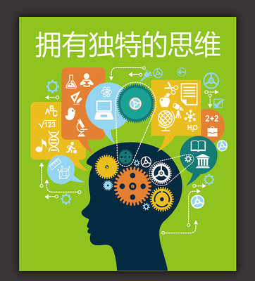 思维企业文化展板 思维企业文化展板