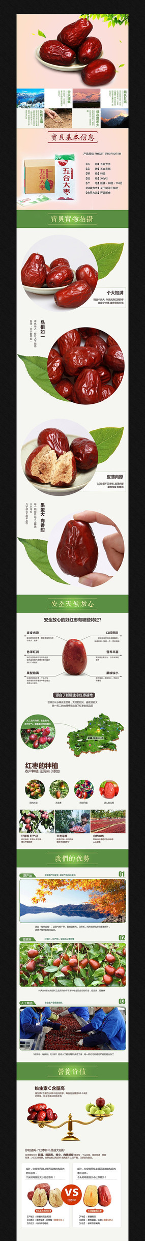 �Ա�����ʳƷ����ҳģ�� PSD