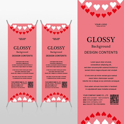 ��ɫ���ƻ��ΰ���Ů��Xչ�ܱ���psdģ�� PSD