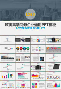 ��ҵ���ʼƻ����Ʒ��Ӫ�����ܽ�PPTģ��