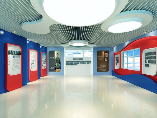 光电学校展厅3d模型下载 光电学校展厅3d模型下载