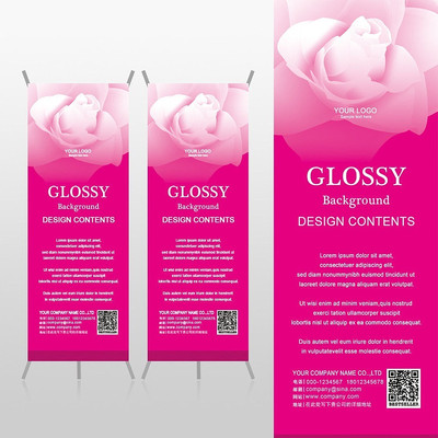 ��ɫϸ��õ�廨�����˽�Ů��Xչ�ܱ���psdģ�� PSD